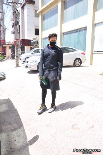 Vaishnav-Tej-At-Gym-In-Hyderabad-10