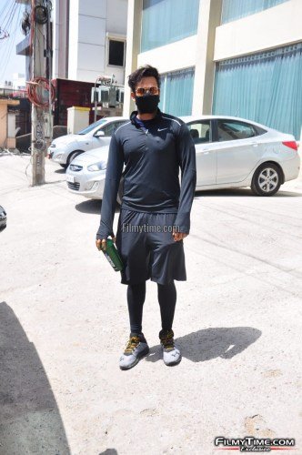 Vaishnav-Tej-At-Gym-In-Hyderabad-5