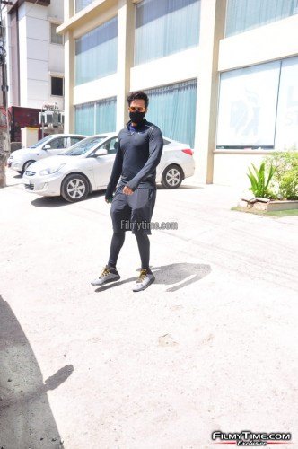 Vaishnav-Tej-At-Gym-In-Hyderabad-9